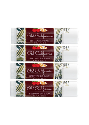 Orange Cranberry Lip Balm 4-Pack