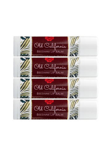 California Rose Lip Balm 4-Pack