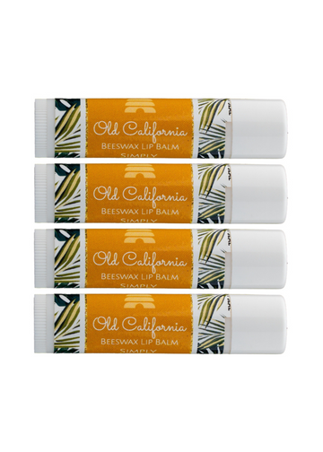 Simply Beeswax Lip Balm 4-Pack