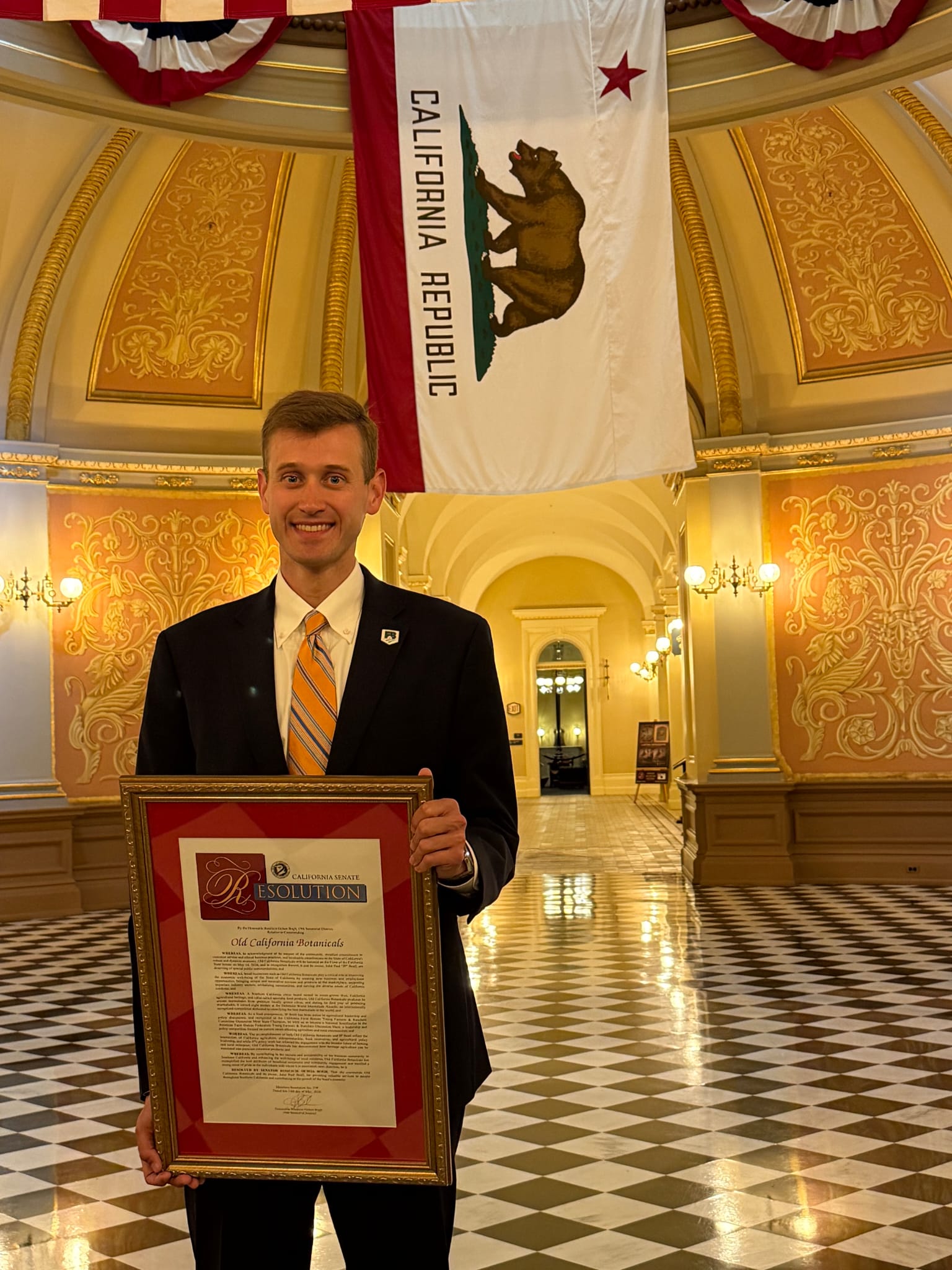 Old California Botanicals in the News: Eight Marmalade Medals, California Senate Honors, and Redlands Citrus Heritage