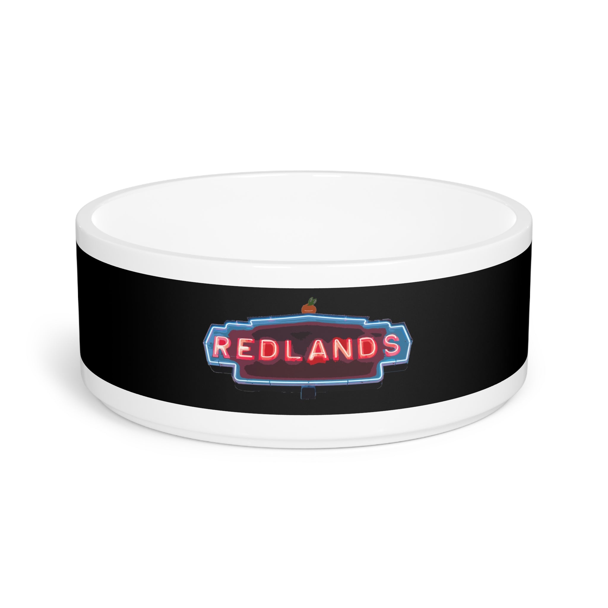 Redlands Neon Pet Bowl