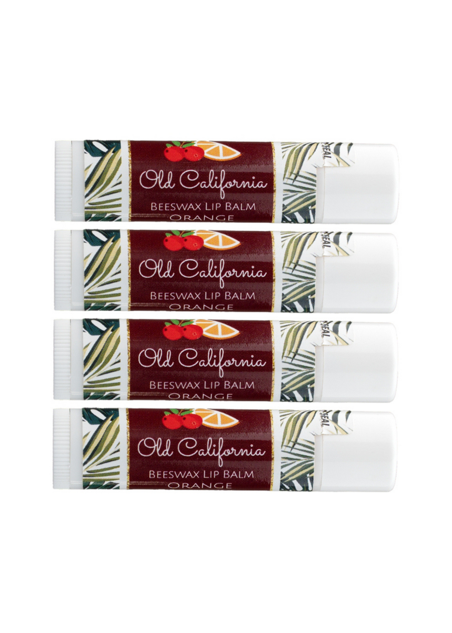 Orange Cranberry Lip Balm 4-Pack