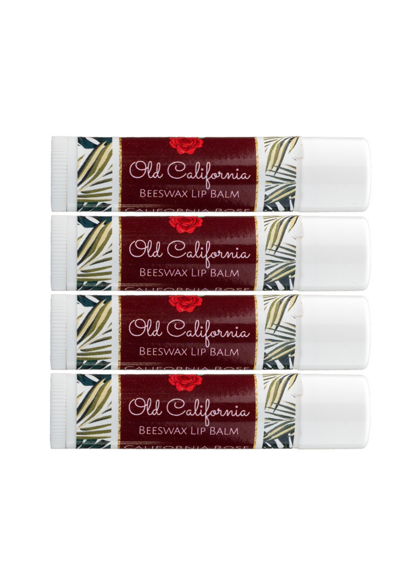 California Rose Lip Balm 4-Pack