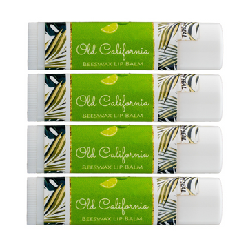 Key Lime Beeswax Lip Balm – 4-PACK