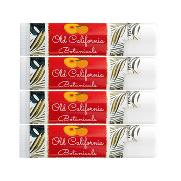 Ojai Pixie Tangerine Beeswax Lip Balm – 4-PACK