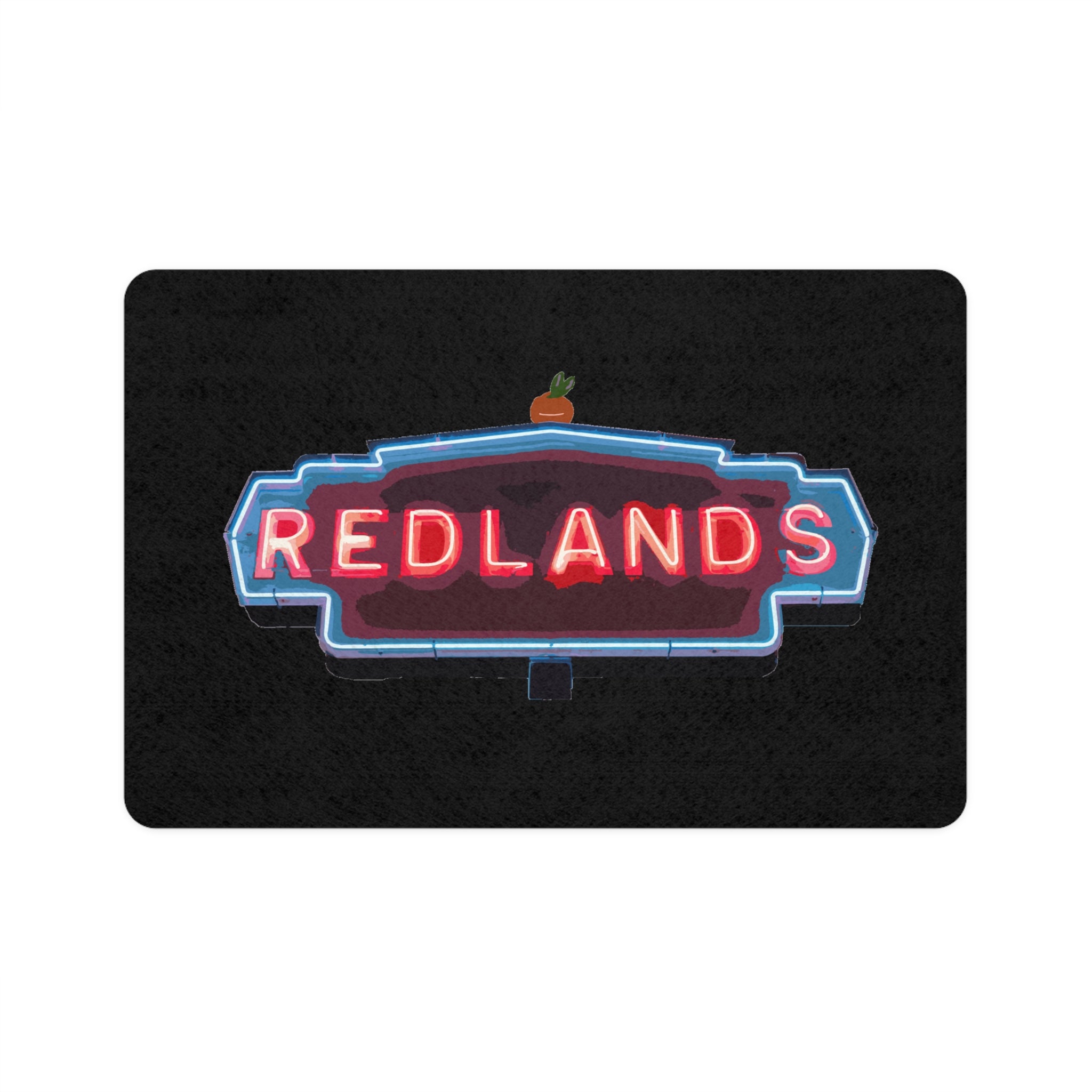 Redlands Neon Pet Food Mat (12x18)