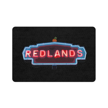 Redlands Neon Pet Food Mat (12x18)