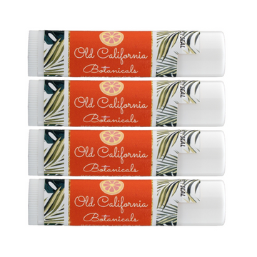 Pink Grapefruit Beeswax Lip Balm – 4-PACK