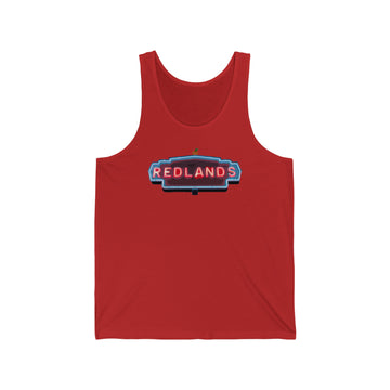 Unisex Redlands Neon Jersey Tank