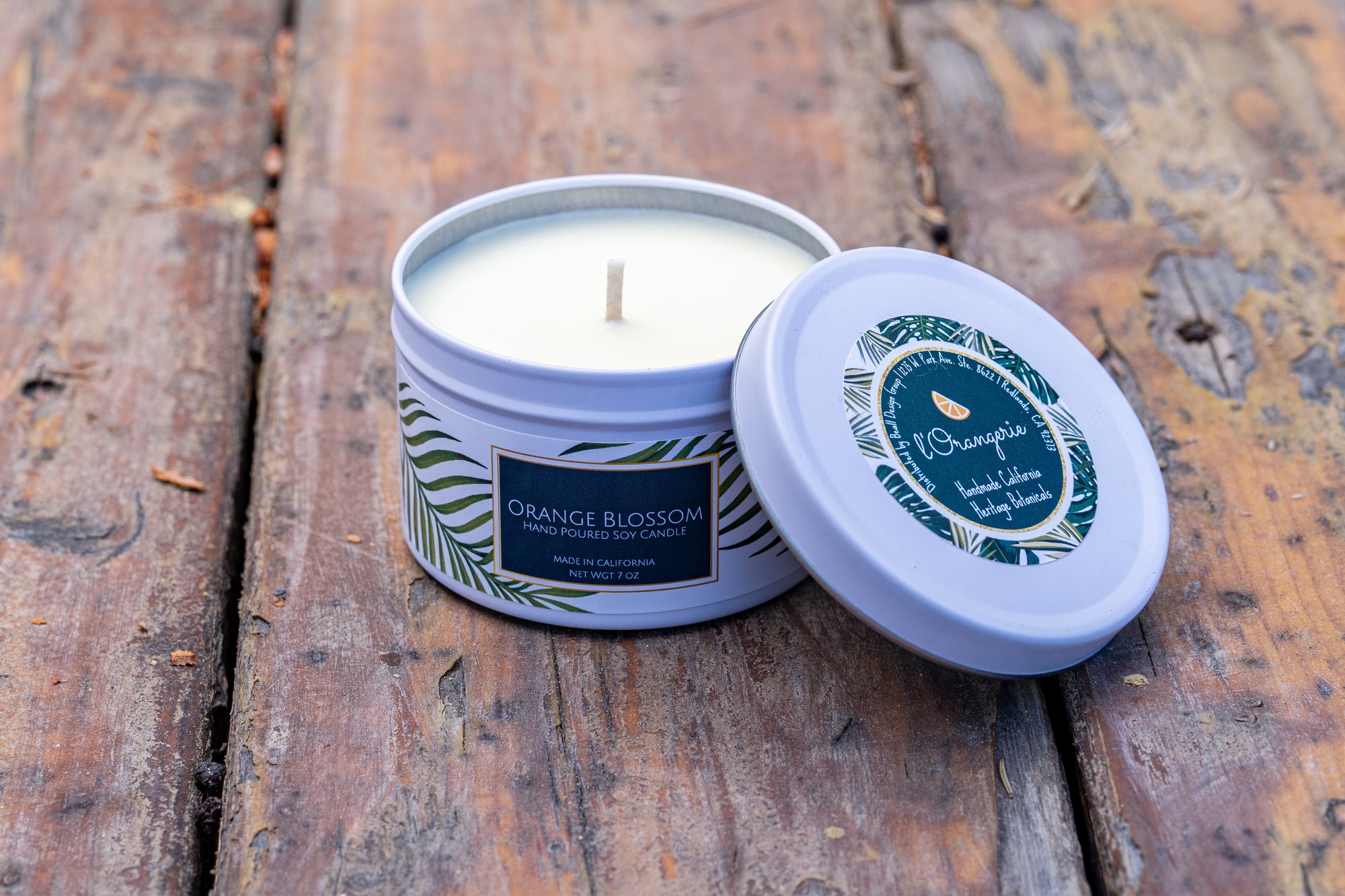 California Garden Candle (7 oz Travel Tin)