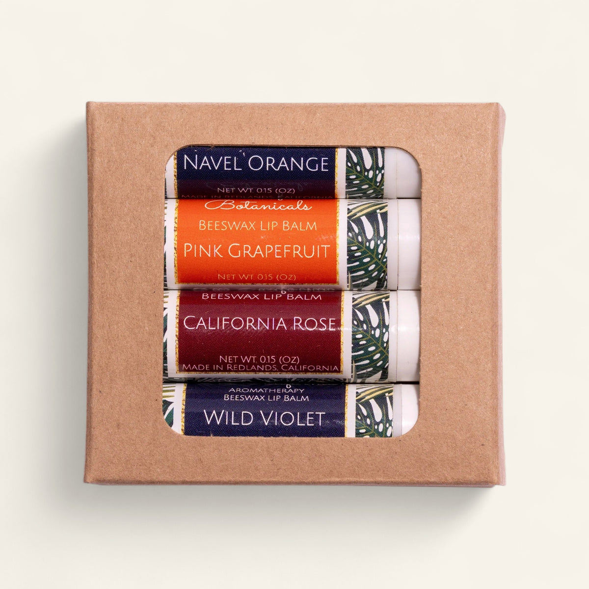Floral Variety Beeswax Lip Balm