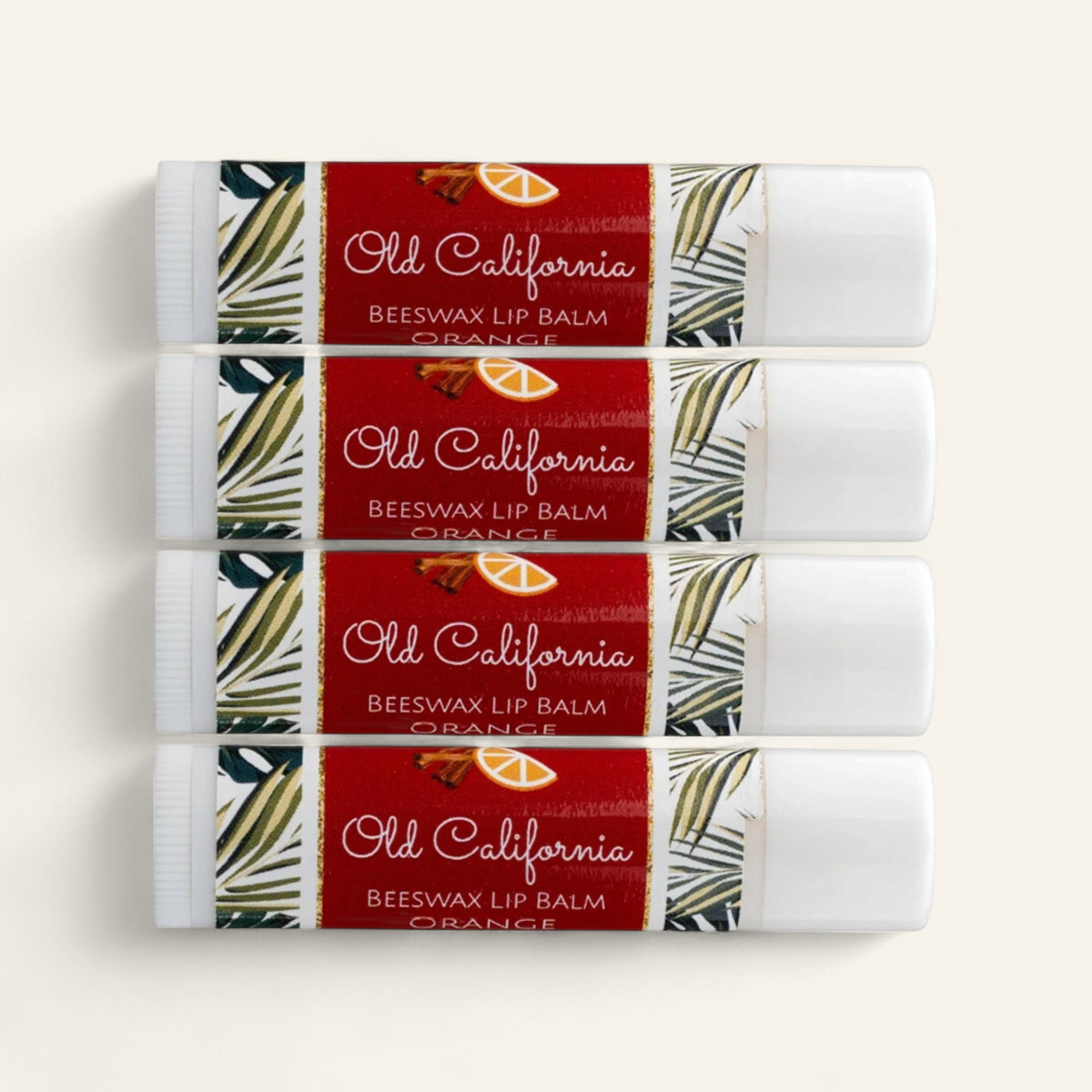 Orange Cinnamon Beeswax Lip Balm