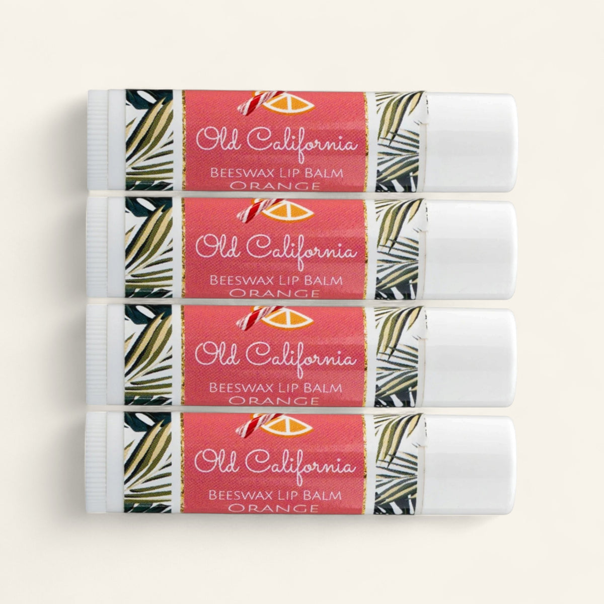 Orange Peppermint Beeswax Lip Balm