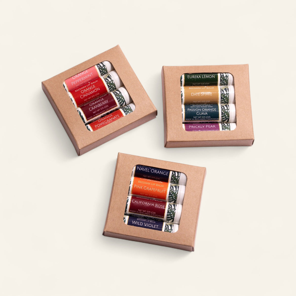 Seasonal California Botanical Lip Balm Club Subscription