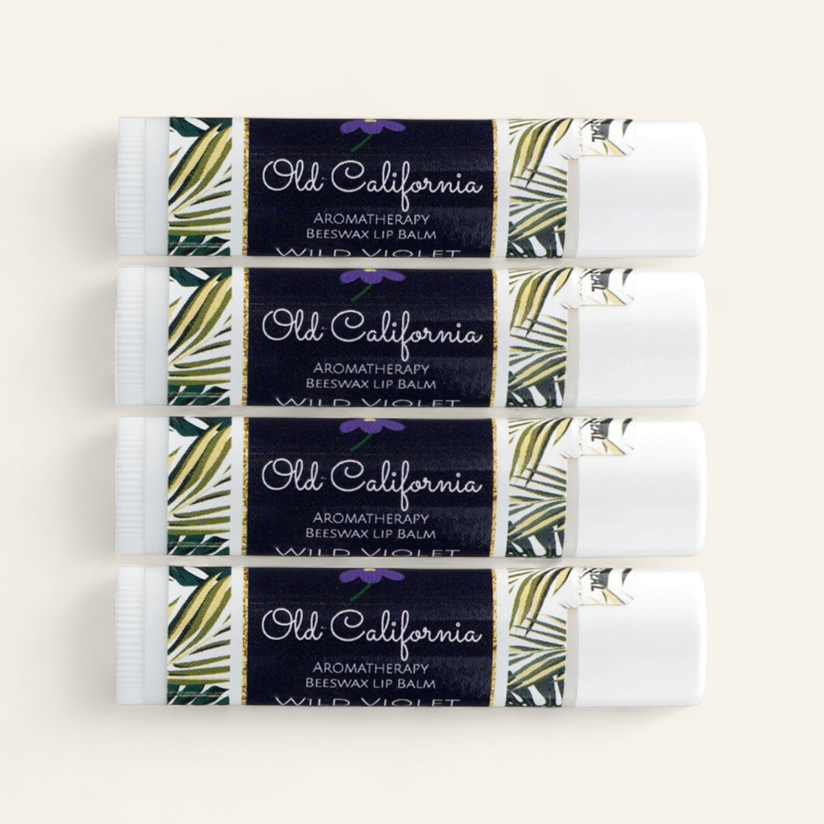 Wild Violet Beeswax Lip Balm